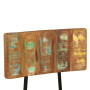 Dining chairs set of 2 solid reclaimed wood - vidaXL