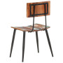 Dining chairs set of 2 solid reclaimed wood - vidaXL