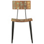 Dining chairs set of 2 solid reclaimed wood - vidaXL