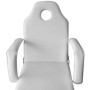 Fauteuil de Soins Esthétiques Blanc en Similicuir 185x78x76 cm - Confort & Élégance | vidaXL