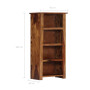 vidaXL Solid Wood Bookcase - 50x30x100 cm