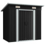 vidaXL Anthracite Steel Garden Shed - Outdoor Storage Solution