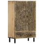vidaXL Solid Mango Wood Buffet - 60x33x100 cm