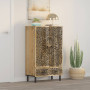 "Buffet en Bois de Manguier Massif vidaXL 60x33x100 cm - Élégance Durable pour Votre Intérieur"