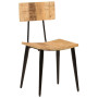 Chaises à manger lot de 2 Bois de manguier solide vidaXL - 44x40x80 cm