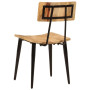 Chaises à manger lot de 2 Bois de manguier solide vidaXL - 44x40x80 cm