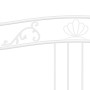 vidaXL Extendable Sofa Bed Frame without Mattress White - 90x200 cm