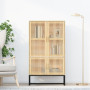 "Buffet Haut VidaXL 70x35x125 cm en Bois d'Ingénierie - Design Élégant & Rangement Optimisé"