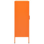 "Armoire de Rangement en Acier Orange vidaXL 80x35x101,5 cm - Élégance et Fonctionnalité"
