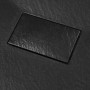 vidaXL SMC Shower Tray Black 90 x 90 cm