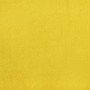 Chaises à manger Velours lot de 4 vidaXL - Jaune moutarde