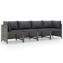 "Canapé de Jardin vidaXL Gris Anthracite - Confort, Élégance et Durabilité Extérieure"