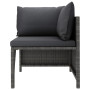 "Canapé de Jardin vidaXL Gris Anthracite - Confort, Élégance et Durabilité Extérieure"