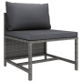 "Canapé de Jardin vidaXL Gris Anthracite - Confort, Élégance et Durabilité Extérieure"