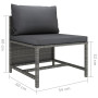 "Canapé de Jardin vidaXL Gris Anthracite - Confort, Élégance et Durabilité Extérieure"