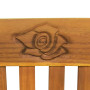 "Banc de Jardin en Bois d'Acacia vidaXL 157 cm - Élégance et Solidité pour Votre Extérieur"