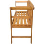 "Banc de Jardin en Bois d'Acacia vidaXL 157 cm - Élégance et Solidité pour Votre Extérieur"