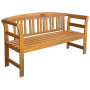 "Banc de Jardin en Bois d'Acacia vidaXL 157 cm - Élégance et Solidité pour Votre Extérieur"