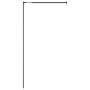 vidaXL Shower Screen Transparent Tempered Glass - 90x195 cm