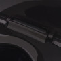 "Toilette Suspendue en Céramique Noire vidaXL - Élégance et Modernité pour Votre Salle de Bain"