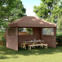 vidaXL Folding Pop-Up Reception Tent with 3 Side Walls