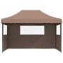 vidaXL Folding Pop-Up Reception Tent with 3 Side Walls