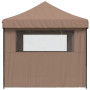 vidaXL Folding Pop-Up Reception Tent with 3 Side Walls