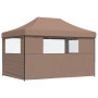 vidaXL Folding Pop-Up Reception Tent with 3 Side Walls