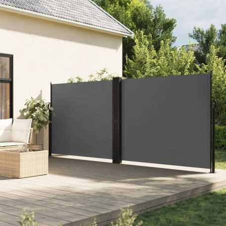 "Auvent Latéral Rétractable vidaXL Anthracite 180x600 cm - Protection & Élégance pour Votre Espace Extérieur"
