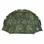 Tente de Pêche Camouflage 5 Personnes VidaXL - Imperméable et Spacieuse | Idéale pour Vos Aventures en Plein Air
