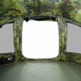 Tente de Pêche Camouflage 5 Personnes VidaXL - Imperméable et Spacieuse | Idéale pour Vos Aventures en Plein Air