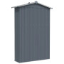 "Méga Abri de jardin Gris en Acier Galvanisé vidaXL - 116x45x175 cm | Durable & Économique"