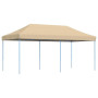 Tente de réception pliable Pop-Up vidaXL - 580 x 292 x 315 cm - Beige