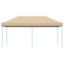 Tente de réception pliable Pop-Up vidaXL - 580 x 292 x 315 cm - Beige