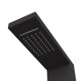 Système de panneau de douche Aluminium vidaXL - Noir