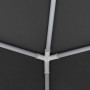 Tente de réception et parois latérales vidaXL - 4x4x2,75 m - 90 g/m² - Anthracite