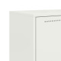 Buffet haut acier vidaXL - 68,5x38,5x123,5 cm - Blanc
