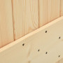 vidaXL Solid Pine Wood Porte NARVIK 70x210 cm - Natural Finish
