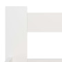 Cadre de lit sans matelas bois massif de pin vidaXL - 180x200 cm - Blanc