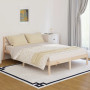 vidaXL Solid Pine Wood Bed Frame Without Mattress - 140x200 cm