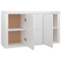 vidaXL 120x36x69 cm White Glossy Engineered Wood Buffet