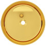 vidaXL Gold Ceramic Sink Basin 40 x 15 cm