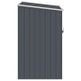 "Abri de Jardin Anthracite vidaXL en Acier Galvanisé - 87x98x159 cm | Durable & Élégant"