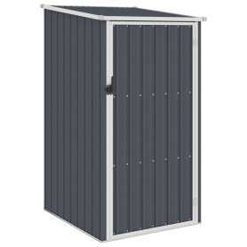 "Abri de Jardin Anthracite vidaXL en Acier Galvanisé - 87x98x159 cm | Durable & Élégant"