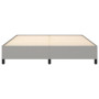 "Magnifique Cadre de Lit 180x200 cm Gris Clair en Tissu | vidaXL - Sans Matelas"