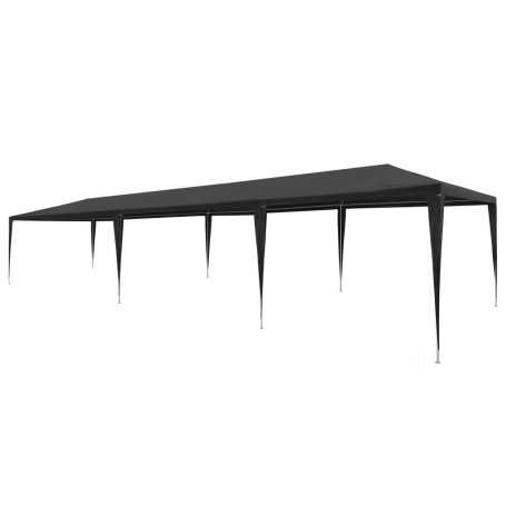 vidaXL 3x9m PE Anthracite Reception Tent