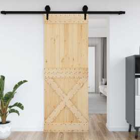 "Achetez la Porte NARVIK 85x210 cm en Bois Massif de Pin | Qualité supérieure | vidaXL"