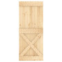 "Achetez la Porte NARVIK 85x210 cm en Bois Massif de Pin | Qualité supérieure | vidaXL"