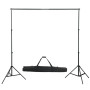 Système de support de toile de fond vidaXL - 600 x 300 cm Vert