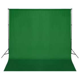 "Méga Système de Support de Toile de Fond vidaXL - 600 x 300 cm Vert | Acheter en Ligne"